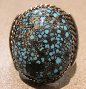 Huge Lander Blue Cabochon