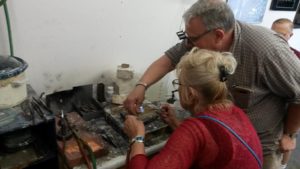 Christy of Tucson Turquoise with Sam Patania