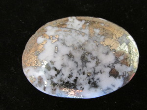 White Buffalo Turquoise from Nevada with Pyrite