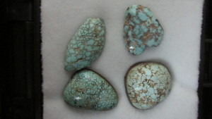 Number 8 turquoise cabochons