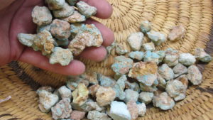 Natural Turquoise from Baja California