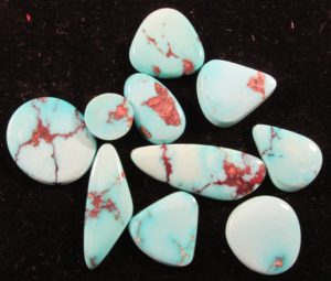 Godber Burnham Turquoise Cabochons