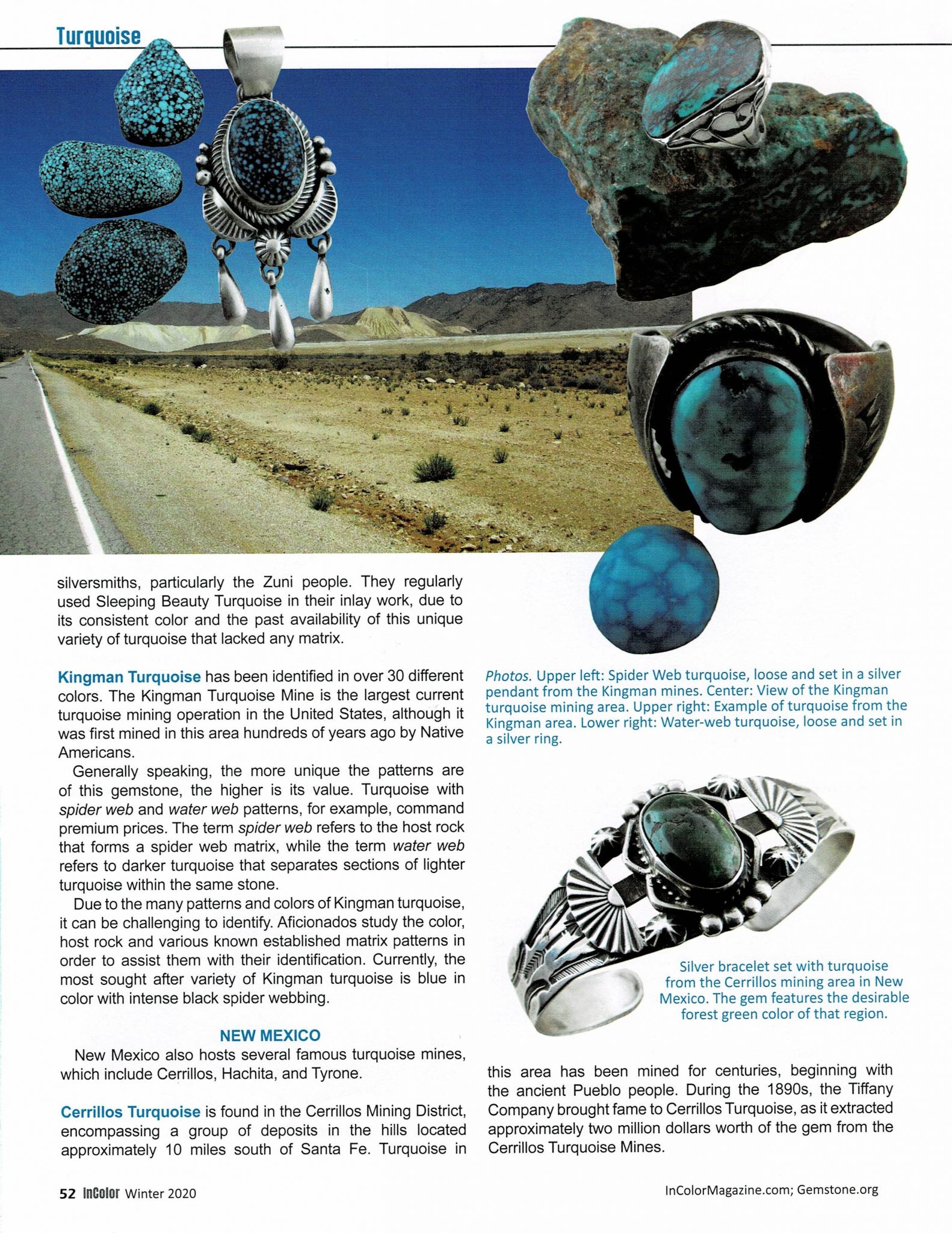 ICA TURQUOISE ARTICLE Tucson Turquoise August 20, 2024