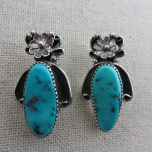 Sleeping Beauty Turquoise Earrings