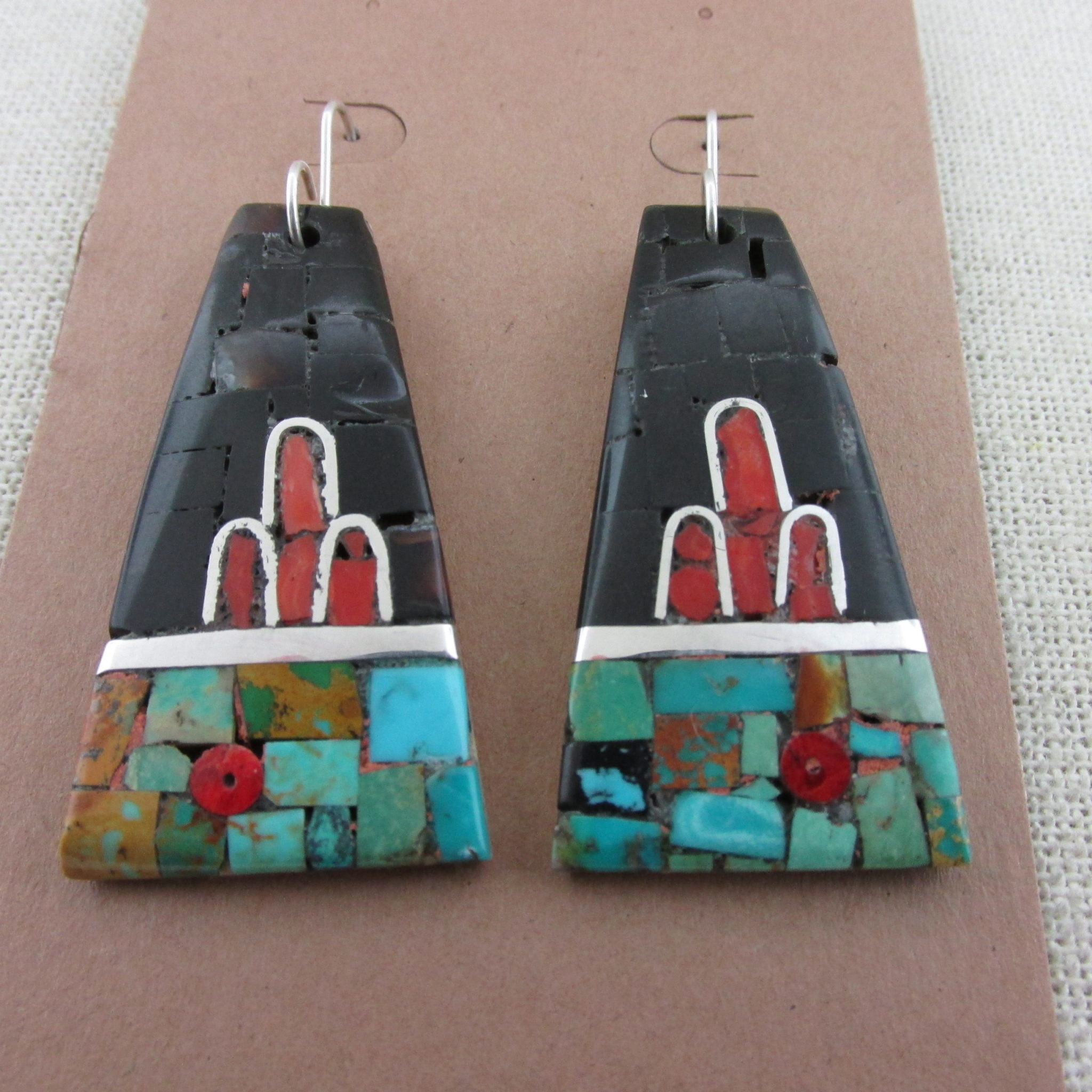 Santo Domingo Inlaid Earrings