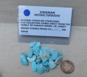 Kingman Turquoise from L.W. Hardy Collection