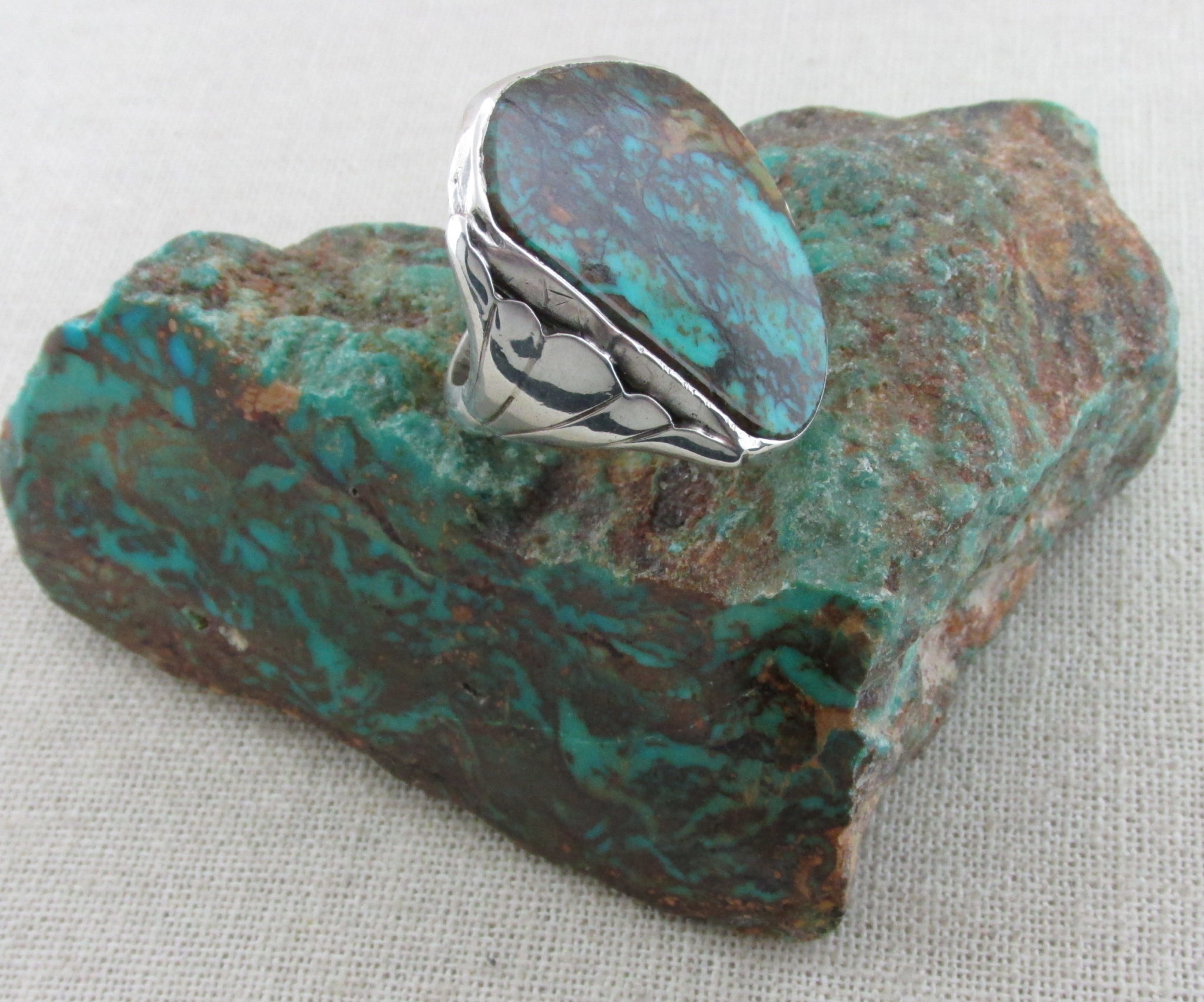 Turquoise Mountain Turquoise with Matching Ring