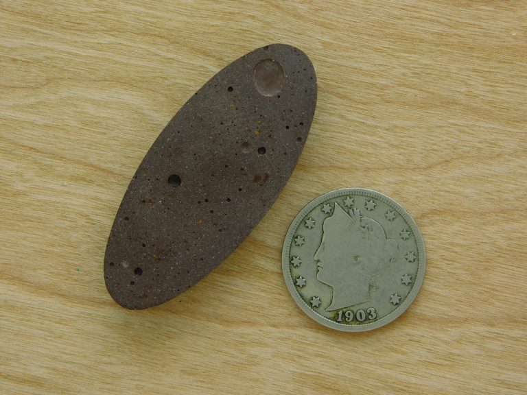 Rear TURQUOISE MOUNTAIN Cabochon 47.5 carats