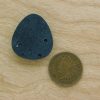 Rear Teardrop Bisbee Turquoise Cabochon with base host