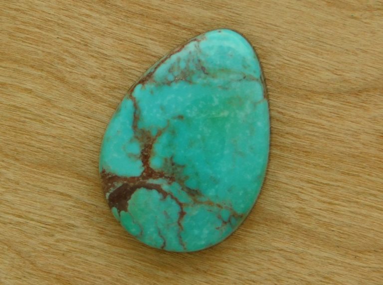Bisbee Turquoise Web Teardrop