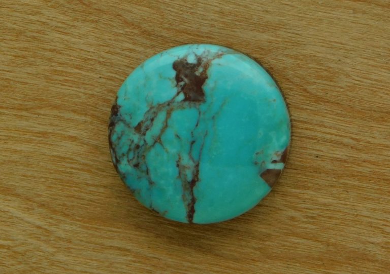 Bisbee Turquoise Round Cabochon