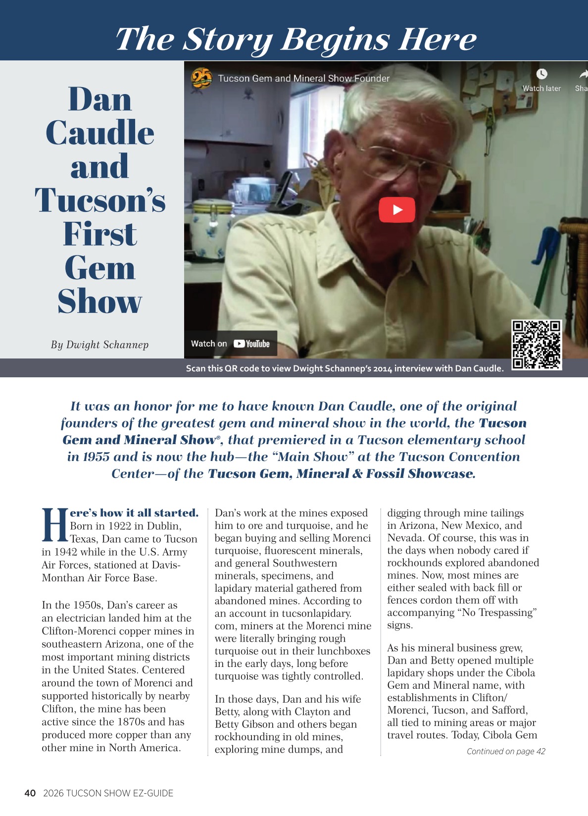 Dan Caudle Interview